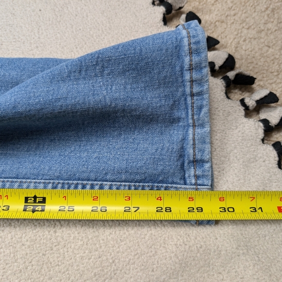 Levi's 514 Men's 29x30 Blue Jeans Stretchy Straight Leg Faded Medium Wash - Picture 14 of 16